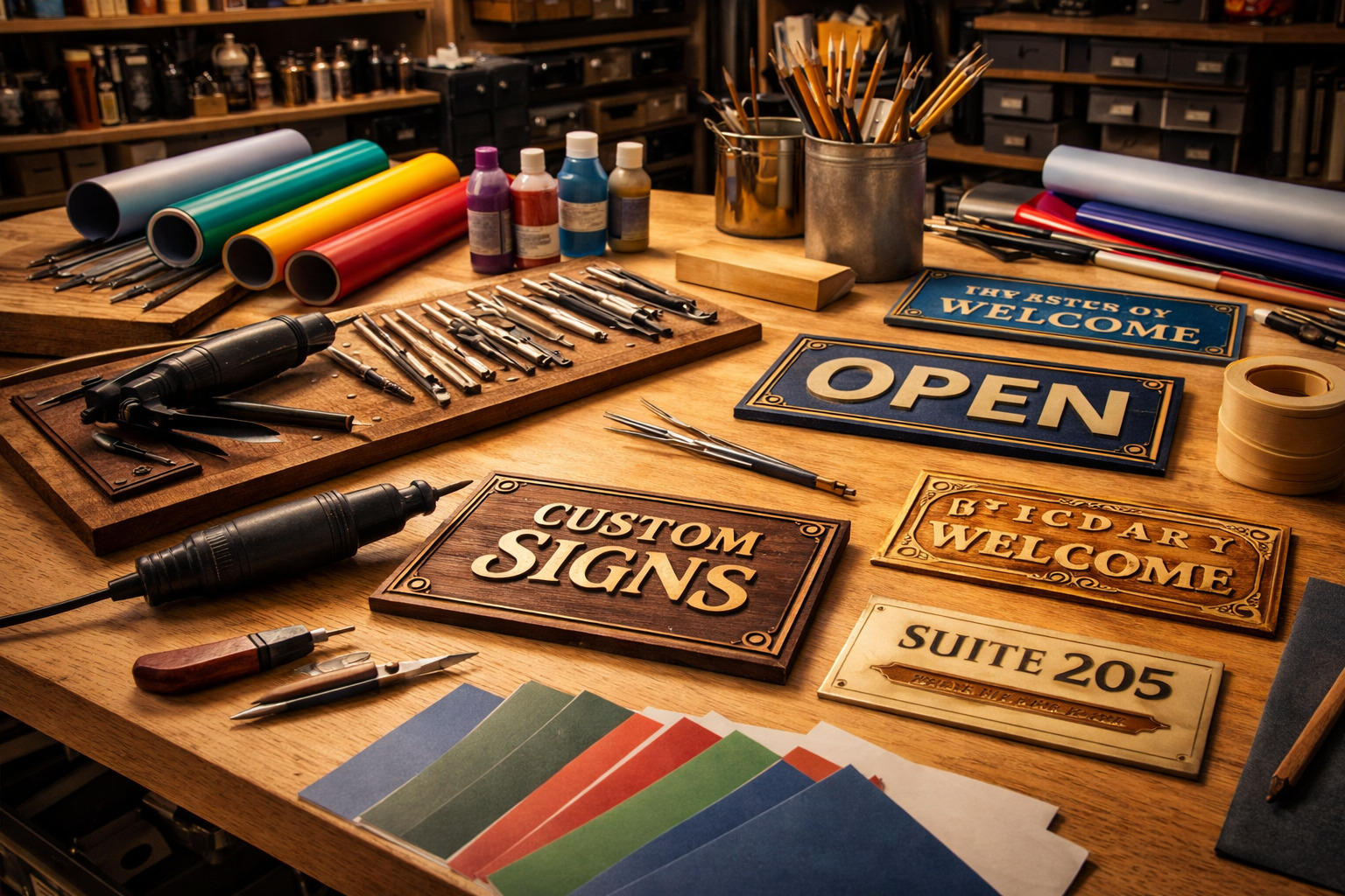 Custom sign fabrication in Myrtle Beach SC