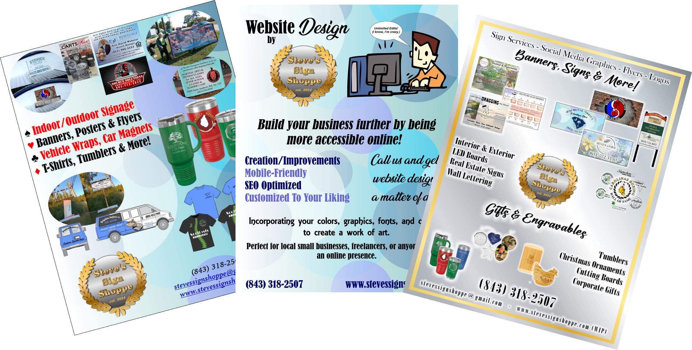 Custom sign project by Steve's Sign Shoppe