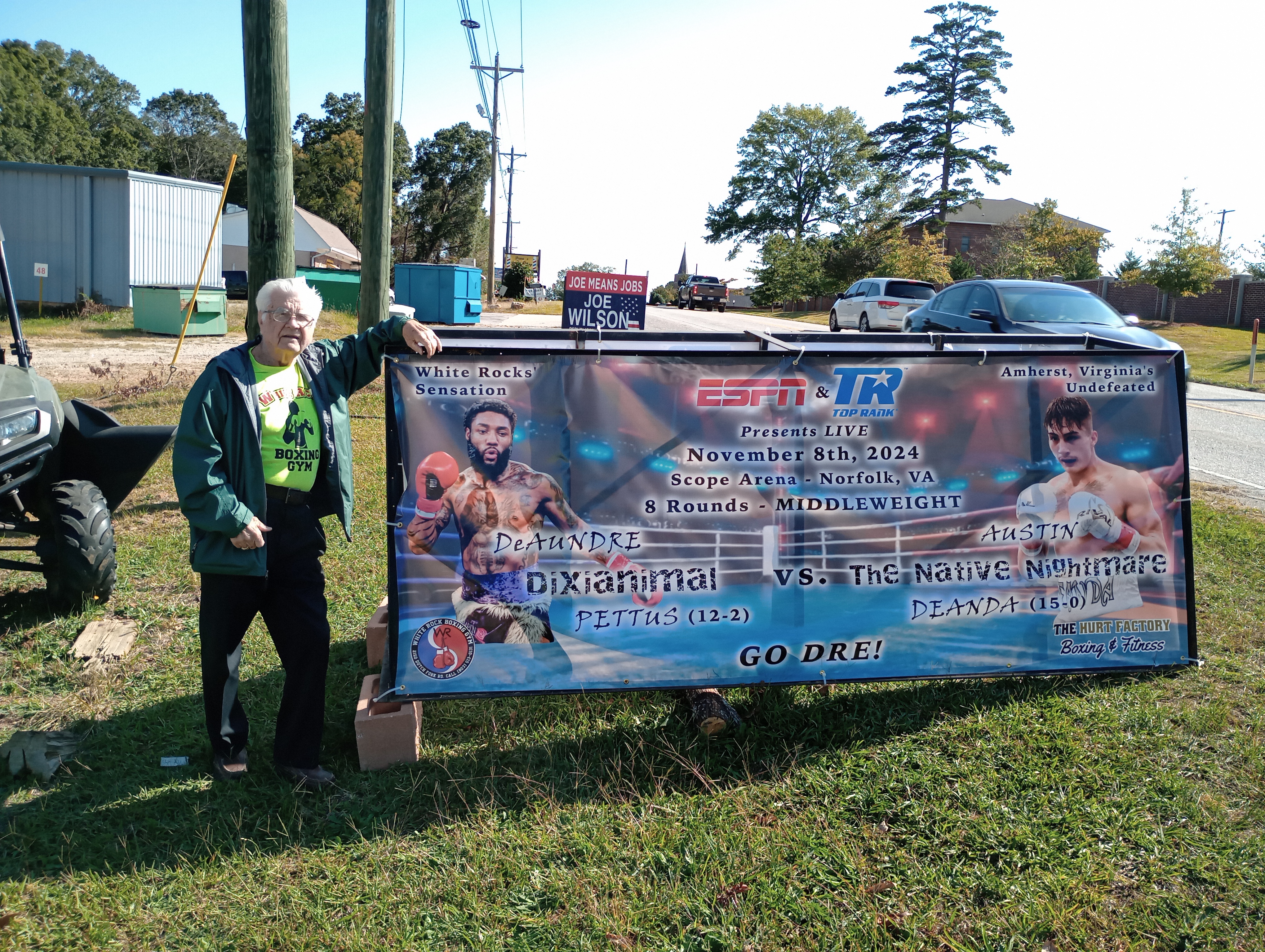 Business signage example